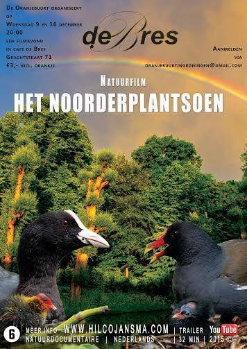 Natuurfilm Het Noorderplantsoen van Hilco Jansma in de Bres