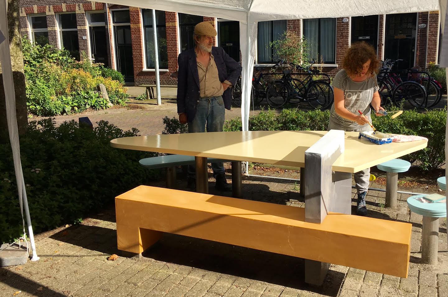 Kloostertafel straalt weer!