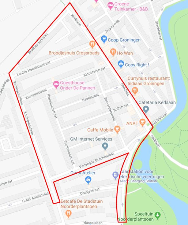 Werkzaamheden Noorderplantsoenbuurt en Oranjebuurt beginnen op 1 mei in Kerklaan