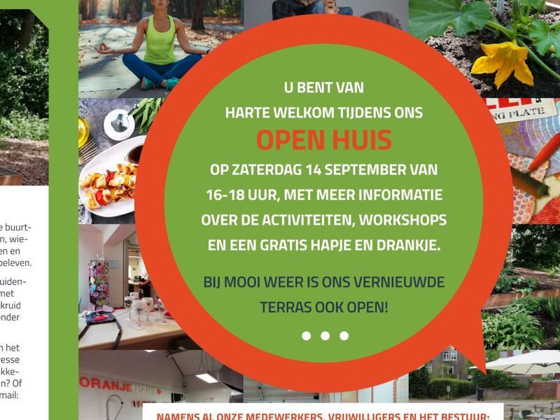 14-9 Open huis Buurtcentrum Oranjewijk