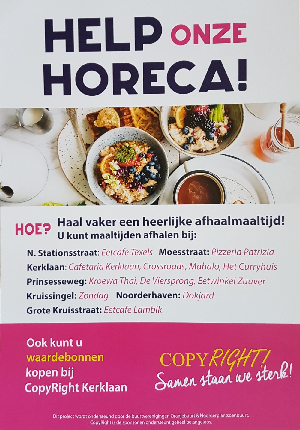 Hulp voor horeca: artikel Gezinsbode