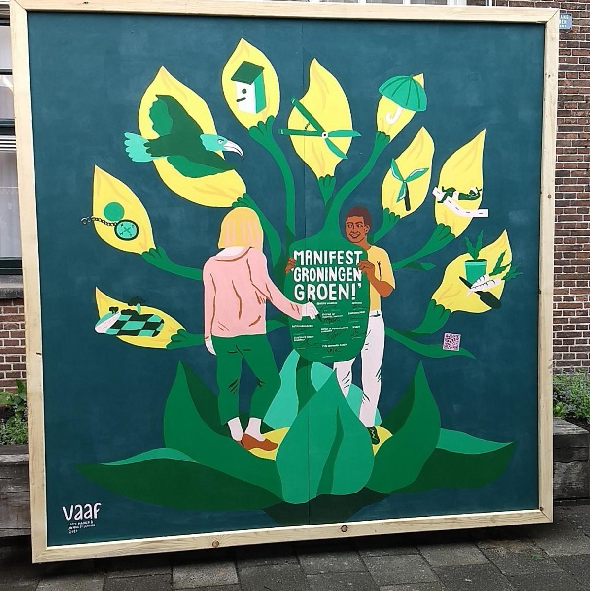 Acht organisaties tekenen Manifest Groningen Groen