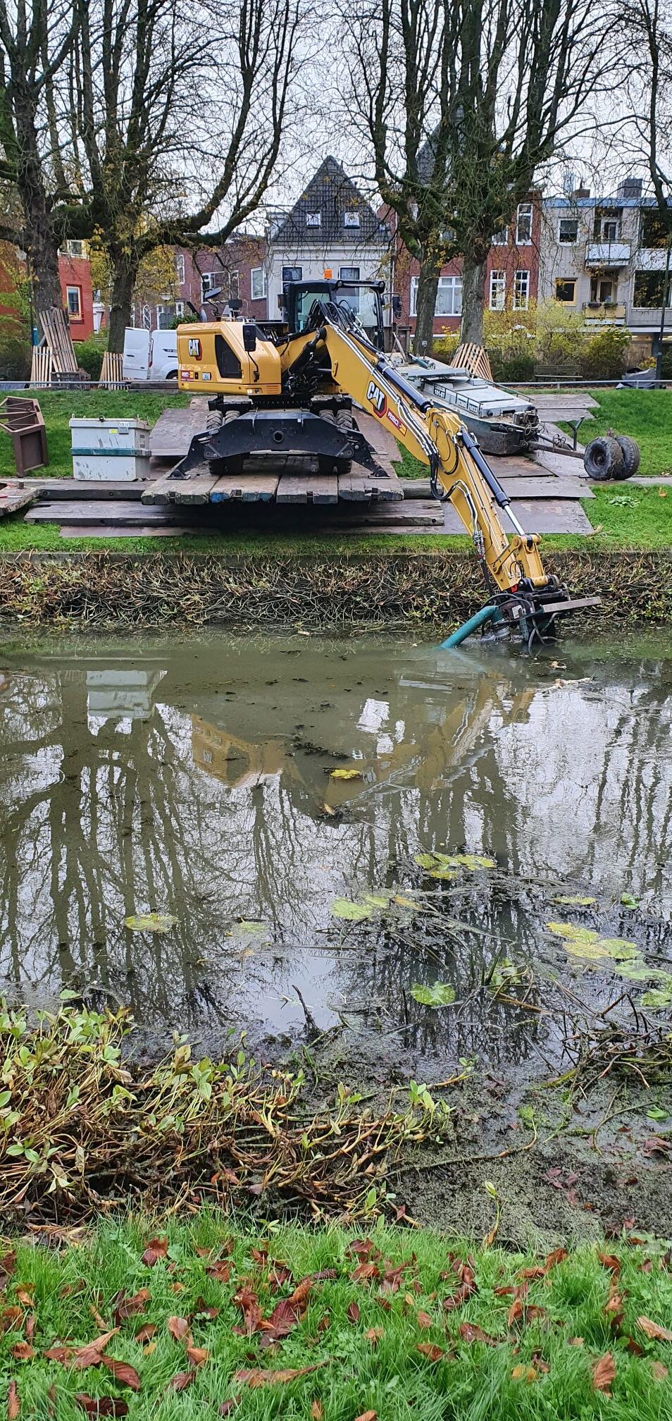 Baggeren fonteinvijver Noorderplantsoen