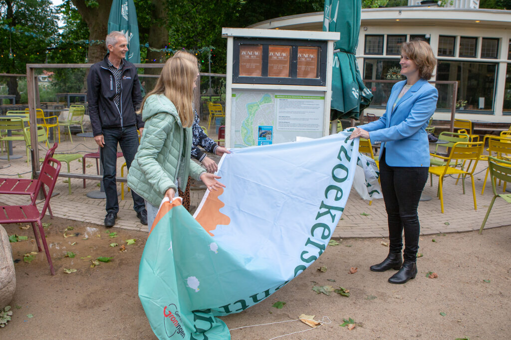 Vernieuwde educatieve wandelroute geopend in Noorderplantsoen