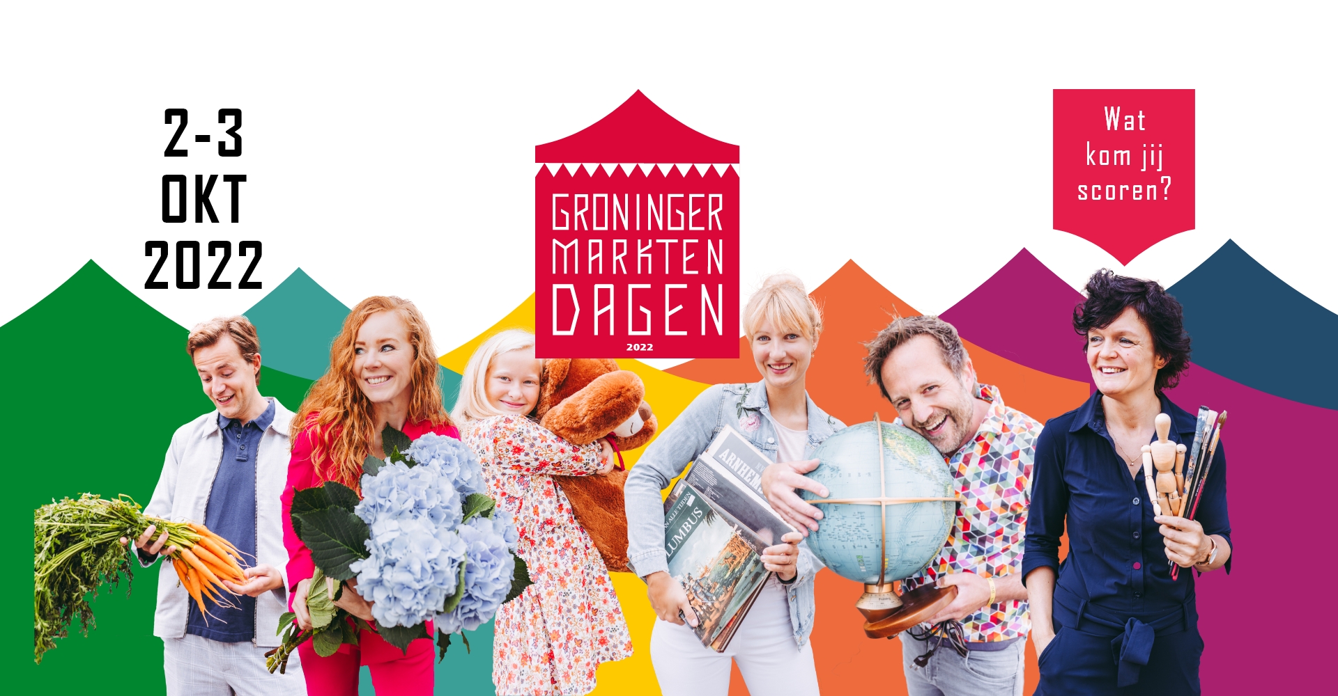 Groninger Marktendagen 2 + 3 okt – grootste markt Noord-Nederland