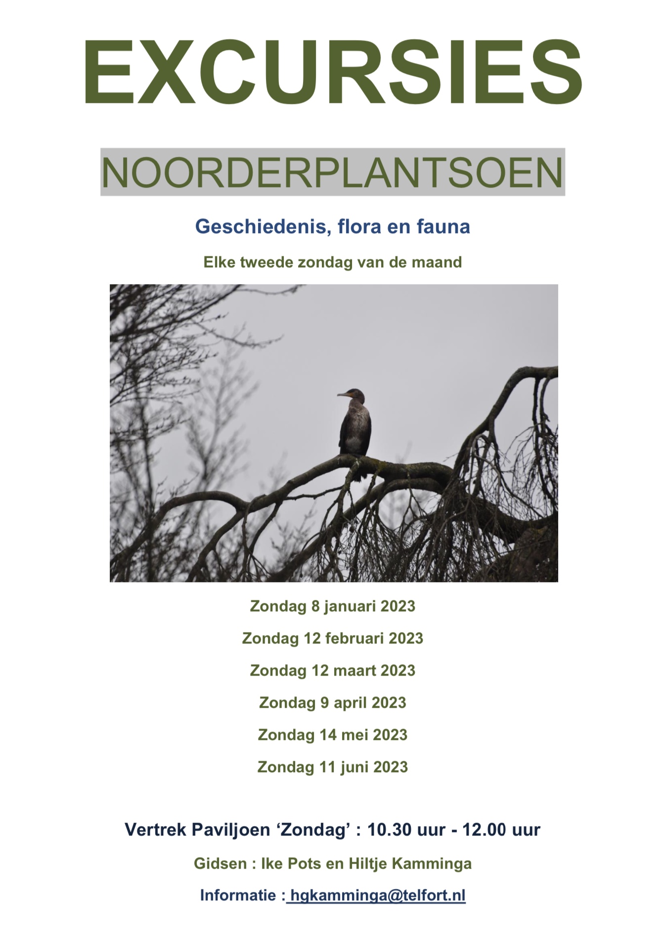 Excursies Noorderplantsoen 2023