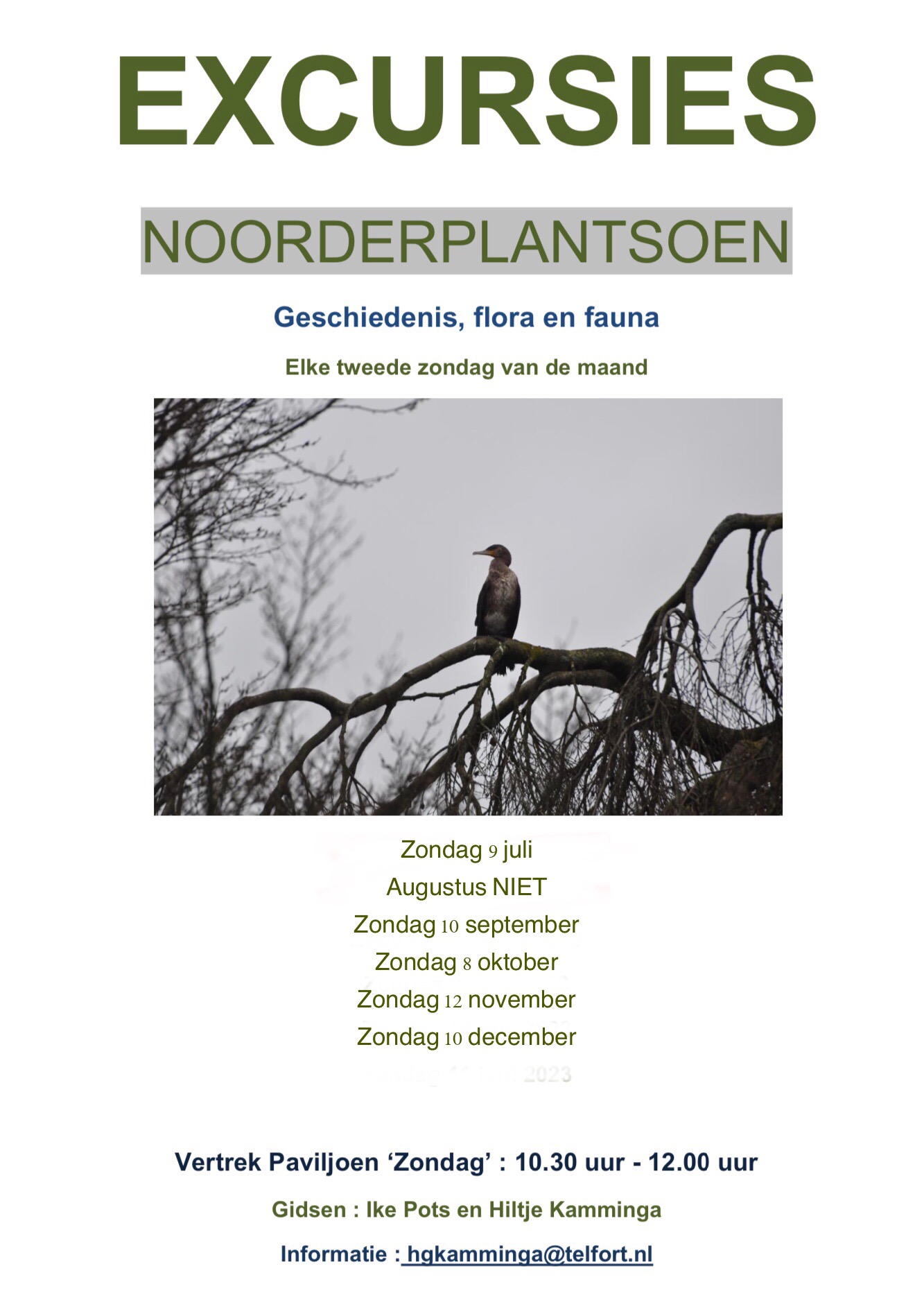 Excursie Noorderplantsoen