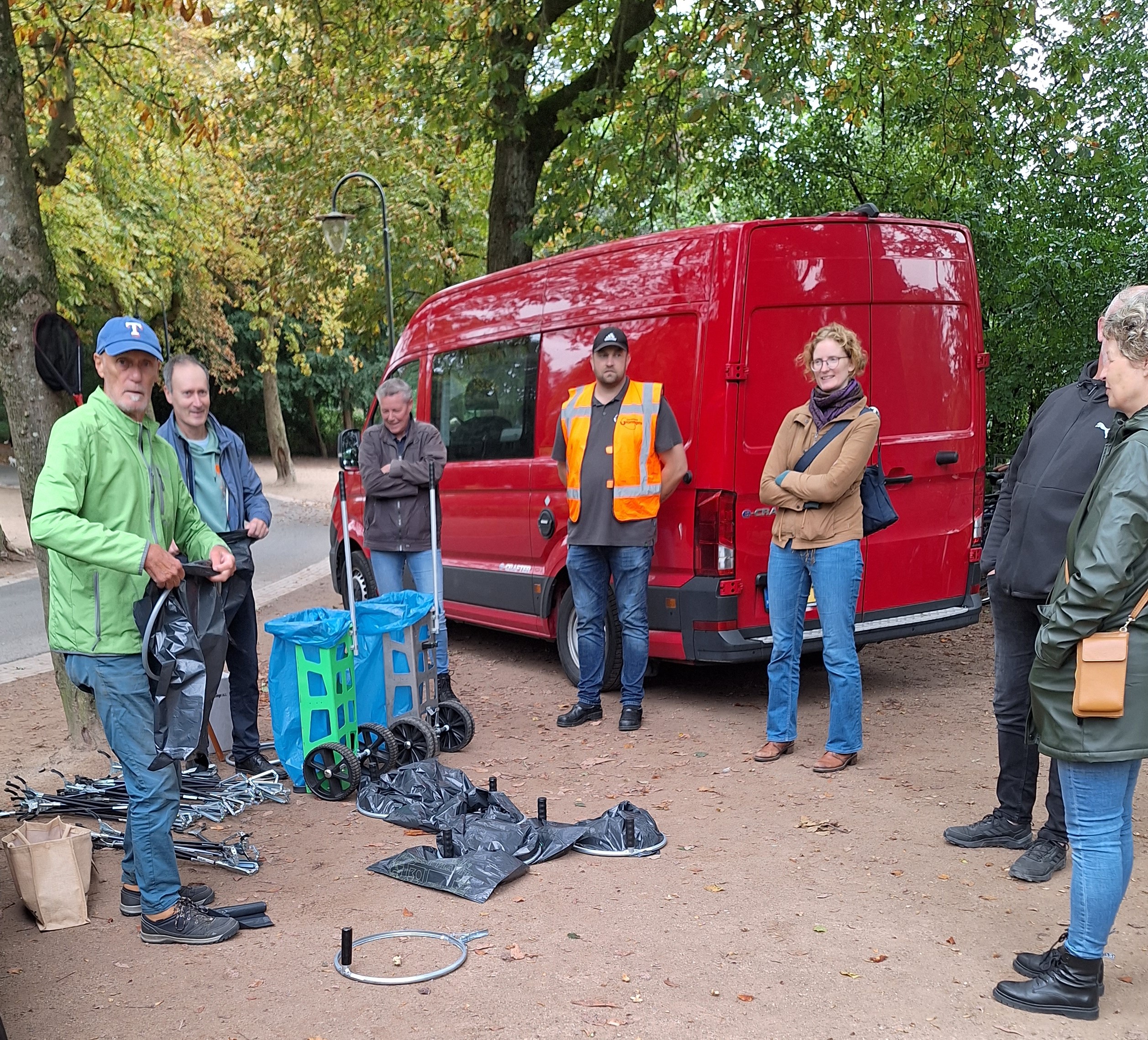 Schoonmaakdag in Noorderplantsoen