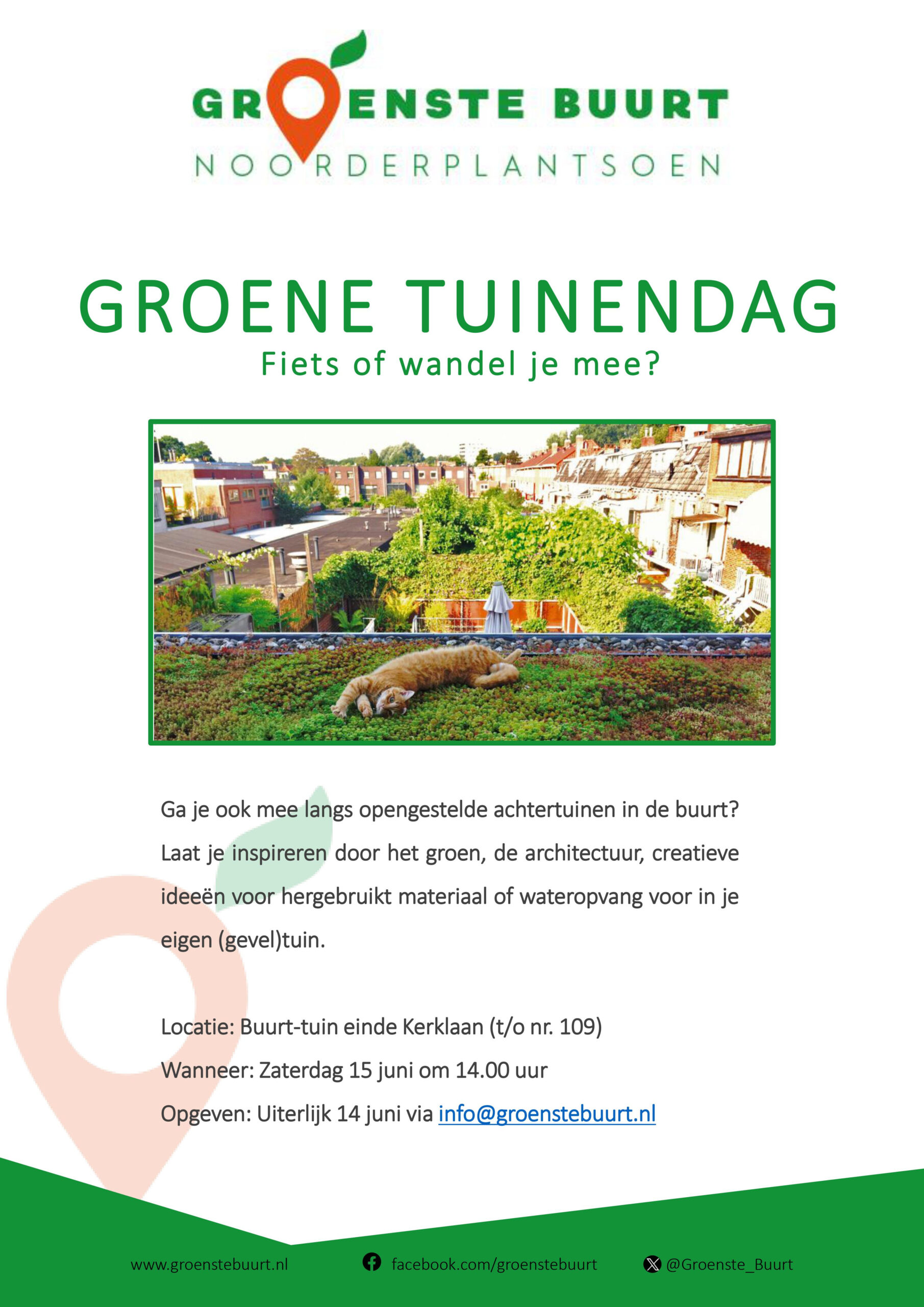 15 juni Groene Tuinendag